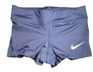 Nike Kids Athletic Compression Shorts Navy Blue Size Medium